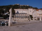 Hvar, Loggia and part of the main square