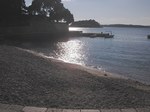 Hvar, beach in the city