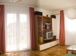 Apartment, living room, TV corner