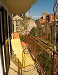 Apartment, balcony with sun loungers